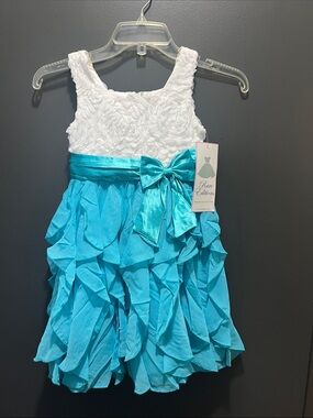 Rare Editions turquoise dress ! 👗 new with tags !